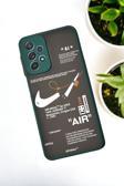 Mooodcase Samsung Galaxy A23 Uyumlu Air Desenli Buzlu Şeffaf Lüx Telefon Kılıfı