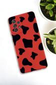 Mooodcase Samsung Galaxy A33 Uyumlu İnek Desenli Premium Silikonlu Lansman Telefon Kılıfı