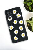 Mooodcase Samsung Galaxy A73 Uyumlu Bahar Papatyalarır Desenli Premium Silikonlu Lansman Telefon Kılıfı