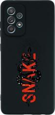 Mooodcase Samsung Galaxy A53 Uyumlu Snake Desenli Premium Silikonlu Lansman Telefon Kılıfı