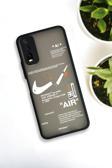 Mooodcase Vivo Y20 Uyumlu Air Desenli Buzlu Şeffaf Lüx Telefon Kılıfı