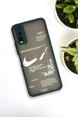 Mooodcase Vivo Y20 Uyumlu Air Desenli Buzlu Şeffaf Lüx Telefon Kılıfı