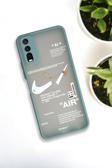 Mooodcase Vivo Y20 Uyumlu Air Desenli Buzlu Şeffaf Lüx Telefon Kılıfı
