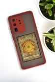 Mooodcase Samsung S20 Ultra Uyumlu The Sun Deer Desenli Buzlu Şeffaf Lüx Telefon Kılıfı