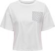 Only Onlterza S/S O-Neck Top Box Kadın T-shirt 15343834