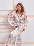 Bayan Saten Pijama Takımı
