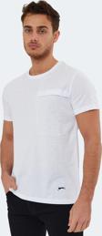 Slazenger KAURI Erkek Tişört Beyaz