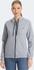 Slazenger KINET Kadın Sweatshirt Gri