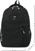 Unisex Okul Sırt Çantası Ortaokul Lise Sırt Çantası 47*32 Cm Kalın Su Geçirmez Kumaş Evrak Sırt