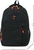 Unisex Okul Sırt Çantası Ortaokul Lise Sırt Çantası 47*32 Cm Kalın Su Geçirmez Kumaş Evrak Sırt
