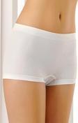 Beyaz Dikişsiz Kadın Boxer Korse Korse - 700