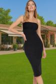 Şık Kare Yaka Bodycon Abiye Elbise Dokuma Finike Kumaş Özel Günler Rahat Kullanım Trend Tasarım