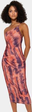 Nefes Alan Örme Midi Elbise Kolsuz Bodycon Kalıp Polyester Elastan Günlük Şıklık Özenle Seçilmiş