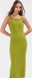 Bodycon Halter Yaka Yazlık Maxi Elbise Nefes Alan Kumaş Şık Görünüm Kaliteli İşçilik