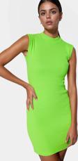 Örme Bodycon Mini Elbise Bisiklet Yaka Rahat Günlük Stil Kullanım Zarifane Tasarım