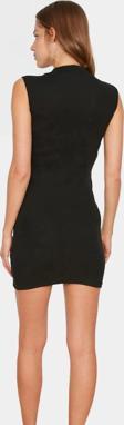 Örme Bodycon Mini Elbise Bisiklet Yaka Rahat Günlük Stil Kullanım Zarifane Tasarım