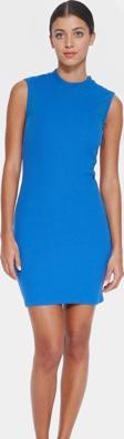 Örme Bodycon Mini Elbise Bisiklet Yaka Rahat Günlük Stil Kullanım Zarifane Tasarım