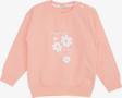 Breeze Kız Bebek Sweatshirt Simli Çiçek Baskılı 9 Ay-3 Yaş, Somon