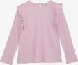 Breeze Kız Çocuk Uzun Kollu Bluz Fırfırlı 4-8 Yaş, Pembe