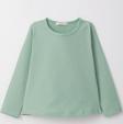 Breeze Kız Çocuk Uzun Kollu Tişört Basic 3-7 Yaş, Mint Yeşili