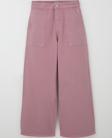 Breeze Kız Çocuk Gabardin Pantolon Geniş Paça Beli Lastikli 5-9 Yaş, Gülkurusu