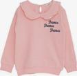 Breeze Kız Çocuk Sweatshirt Bebe Yaka 1.5-5 Yaş, Pembe