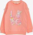 Breeze Kız Çocuk Sweatshirt Ayıcık Baskılı 1-4 Yaş, Somon