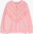 Breeze Kız Çocuk Hırka Güpürlü 3-7 Yaş, Pembe