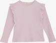 Breeze Kız Çocuk Uzun Kollu Bluz Fırfırlı 8-14 Yaş, Pembe
