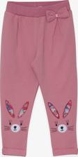 Breeze Kız Bebek Tayt Pantolon Tavşan Nakışlı 9 Ay-3 Yaş, Gülkurusu