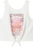 Name It Nkfvaya Sl Kız Çocuk Crop T-shirt 13241654