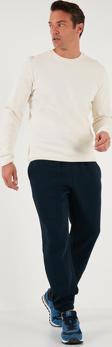 Buratti Pamuklu Regular Fit Normal Bel Lastikli Paça Cepli Erkek Eşofman Altı 59080153W4 KOYU LACİVERT