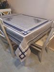 Başak Ev Tekstili Dora Pano Elyaf Tabanlı Pvc Muşamba - Desenli Silinebilir 120 X 140 Hazır Masa Örtüsü