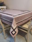 Başak Ev Tekstili Dora Pano Elyaf Tabanlı Pvc Muşamba - Desenli Silinebilir 120 X 140 Hazır Masa Örtüsü