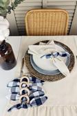 Cotton Maison Retro Fiyonk Ahşap Halka Peçete Yüzüğü 6 Lı