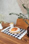 Cotton Maison Amerikan Servisi Kareli Fistolu 4 Lü Retro 30X45 Cm