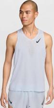 Nike Dri Fit AeroSwift Running ADV Singlet Tank Top Lazer Kesim Koşu Atleti Açık Mavi