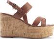 Nine West Monsa 5Fx Kahverengi Kadın Dolgu Topuk Sandalet