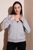 Fashion Friends Regular Fit Fermuarlı Kapüşonlu Sweat Sweat 23K0852K1
