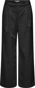 Only Kadin Siyah Onlstella Mw Wide Pull-Up Pant Cc Pnt Pantolon 15338662-Black