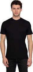 Jsco Hscstore Erkek Bisiklet Yakalı Basic Siyah Tişört - 8402