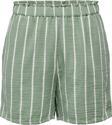 Only Onlnora Hw Shorts Ptm Kadın Giyim - 15293507 Desert Sage Ocean Stripe