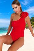 Tek Omuz Mayo Plaj Ve Havuz İçin Banyo Kıyafeti Yaz Koleksiyonu Mayosu Swimsuit