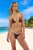 Üçgen Bikini Takımı Şık Detaylı Özel Tasarım Premium Kalite Esnek Kumaş
