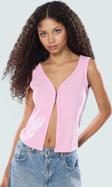 Poliviskon Kaşkorse V Yaka Fitted Crop Bluz Günlük Stil Konforlu Kesim Özenle Seçilmiş