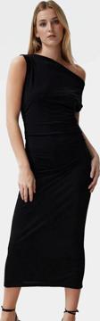 Çok Baskılı Midi Boy Bodycon Elbise Yazlık Örme Kumaş Özel Tasarım Özenle Seçilmiş