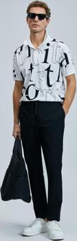 Lufian Erkek Dıamond Smart Polo T-Shirt 111040219 Beyaz