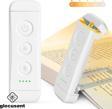 Glocusent Usb Şarj Edilebilir Led Kitap Ayracı Arası Okuma Işığı Ayracı Portatif Şarj Edilebilir