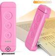 Glocusent Usb Şarj Edilebilir Led Kitap Ayracı Arası Okuma Işığı Ayracı Portatif Şarj Edilebilir Pembe
