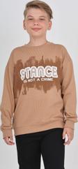 Toontoy Erkek Çocuk Stance Baskılı Sweatshirt